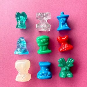 Go-Go’s Crazy Bones, 1990’s Vintage Toy 9PC Lot